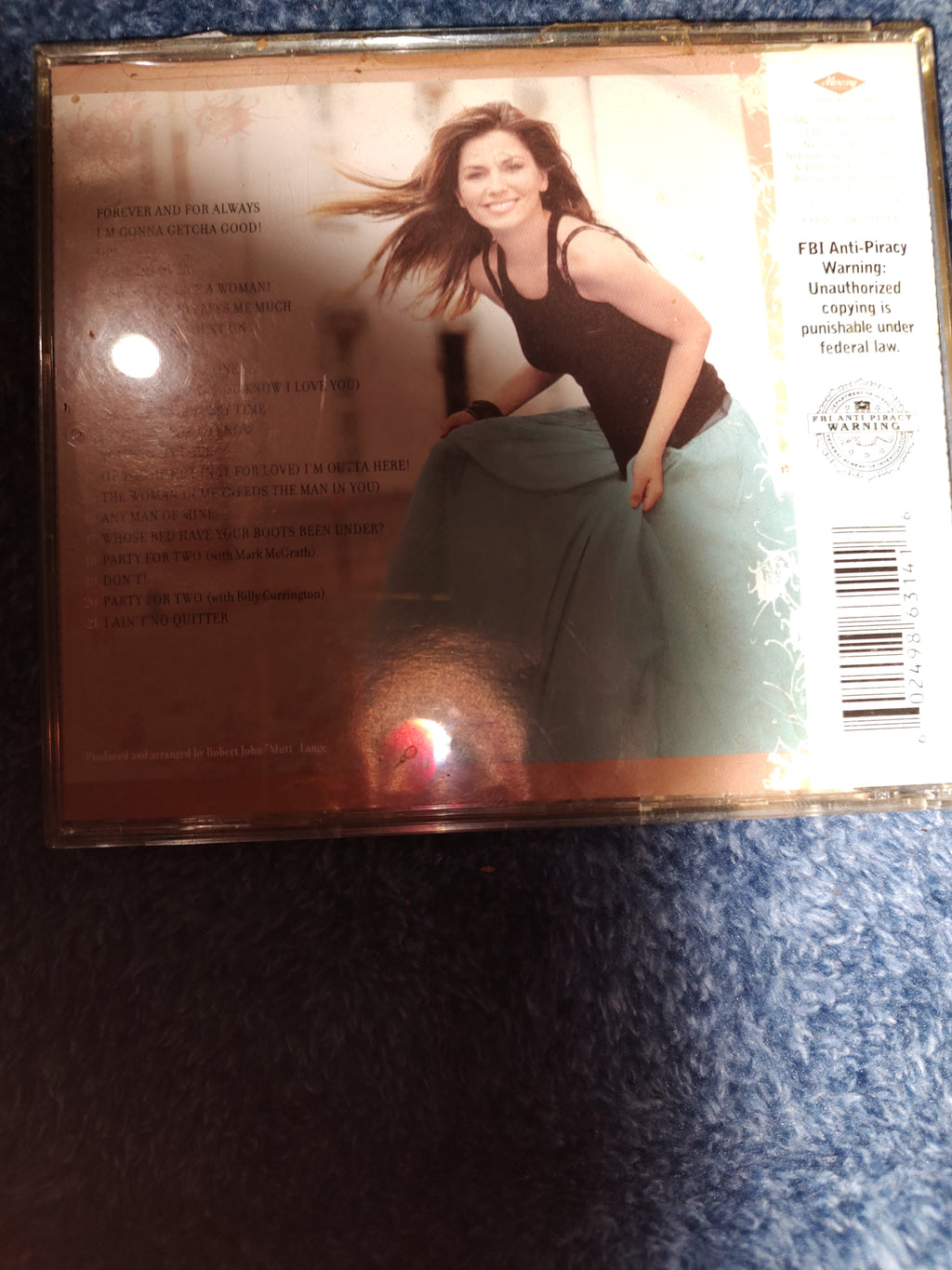 Shania Twain greatest hits cd