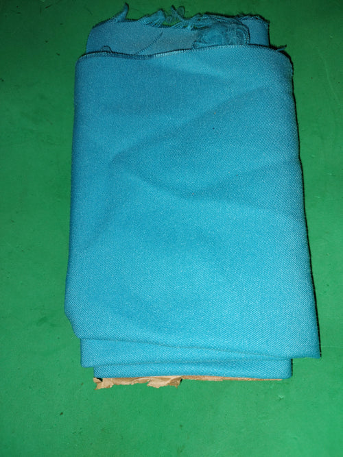 Blue thin fabric