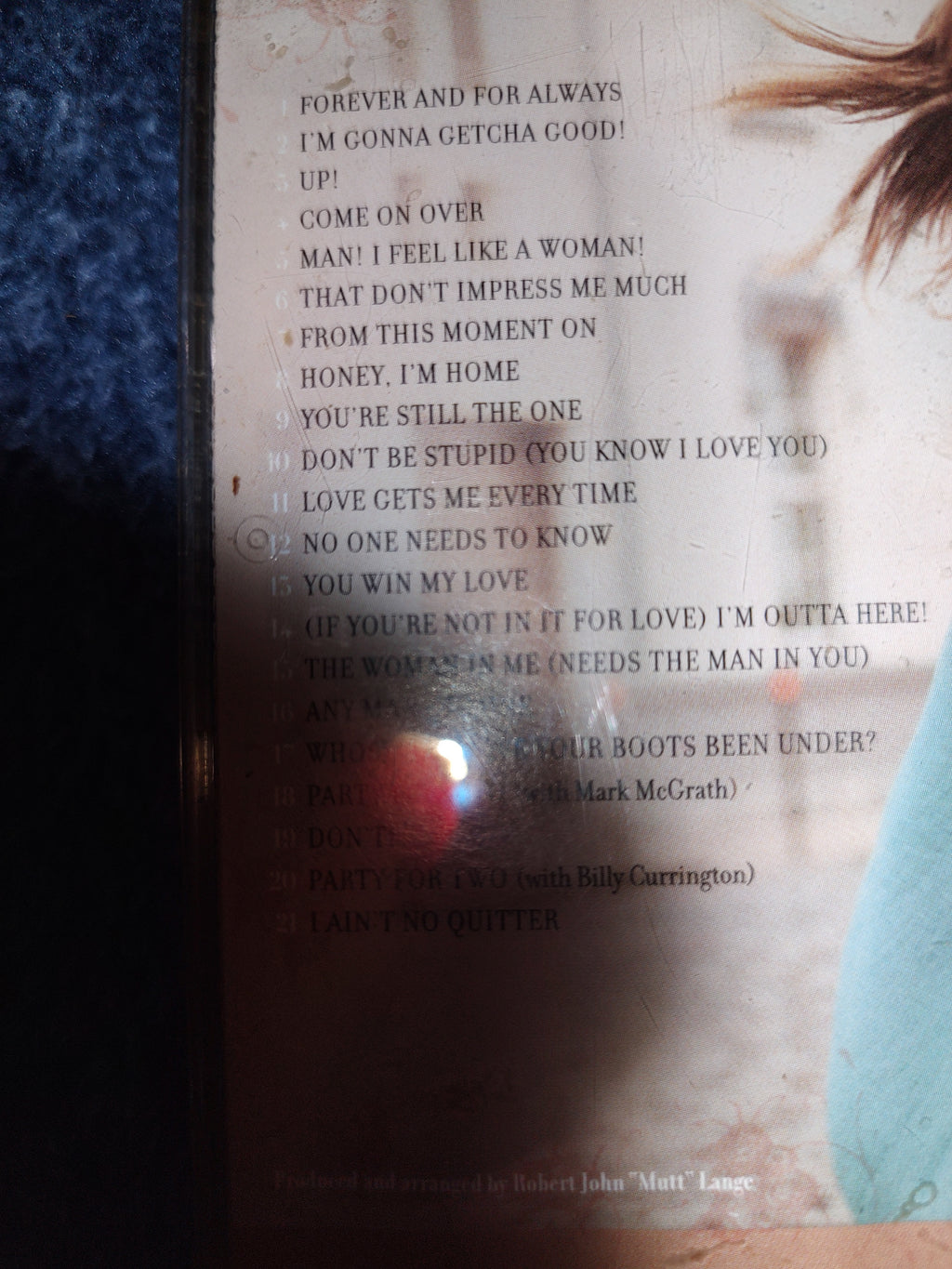 Shania Twain greatest hits cd