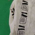 Black and white design fabric